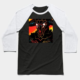 Flame from hell-3 Baseball T-Shirt